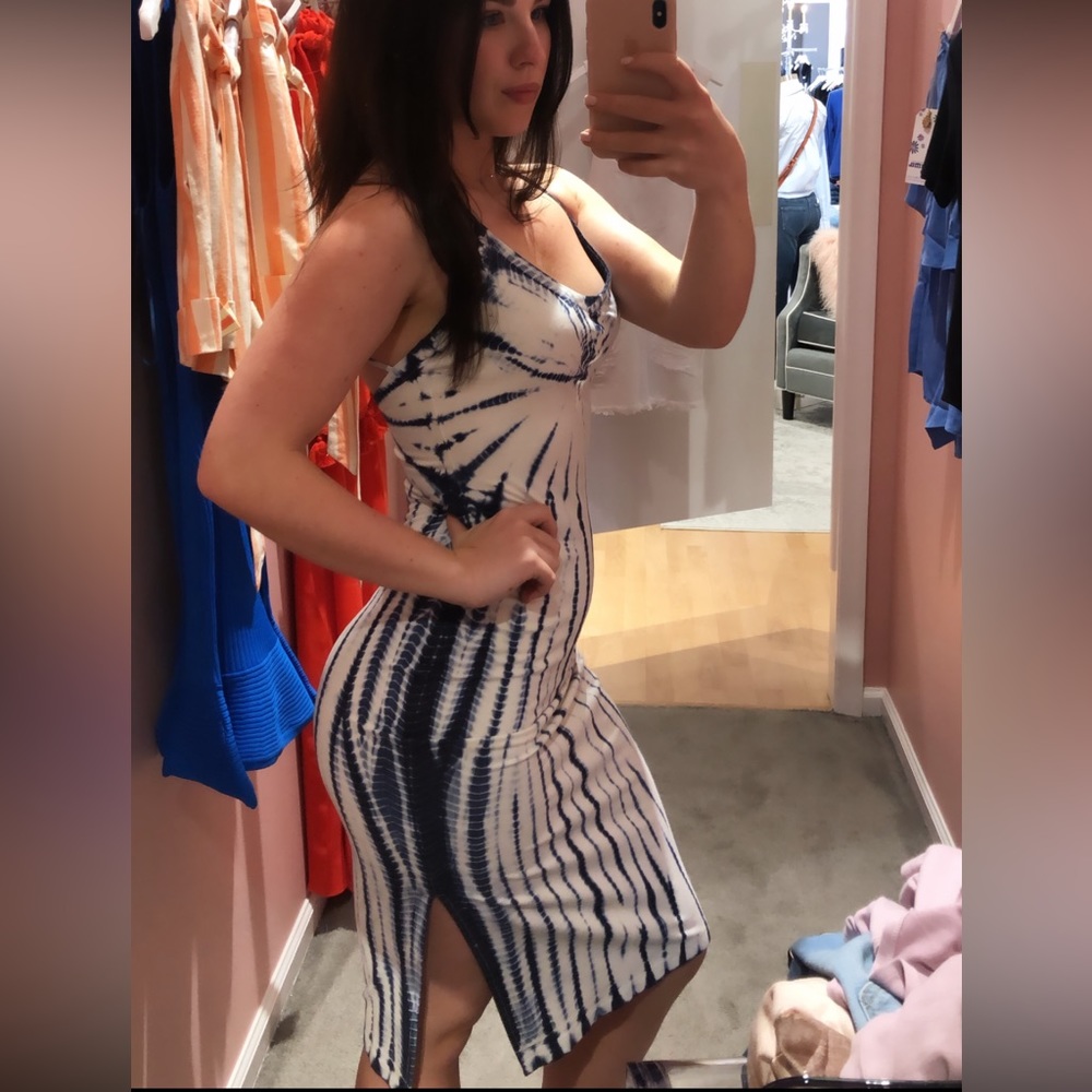 Chaser Tie Dye Dress runs small